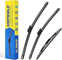 Vista 34 de Juego de 3 limpiaparabrisas de repuesto de fábrica para Volkswagen Atlas 2018-2022, juego de limpiaparabrisas de 26 + 22 + 12 pulgadas (juego de 3)