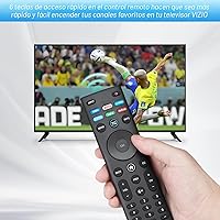 Vista 4 de Universal para VIZIO Smart TV Control Remoto Reemplazo XRT140 para Vizio TV