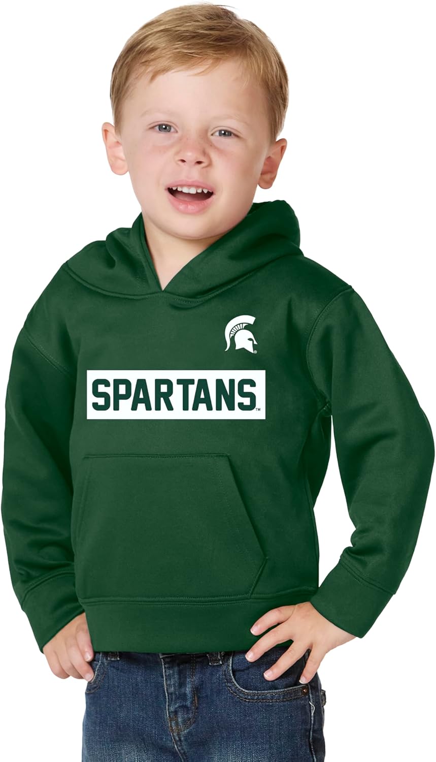 Little King NCAA Toddler Boys Polyester Performer Hoodie Sweatshirt with Team Colors