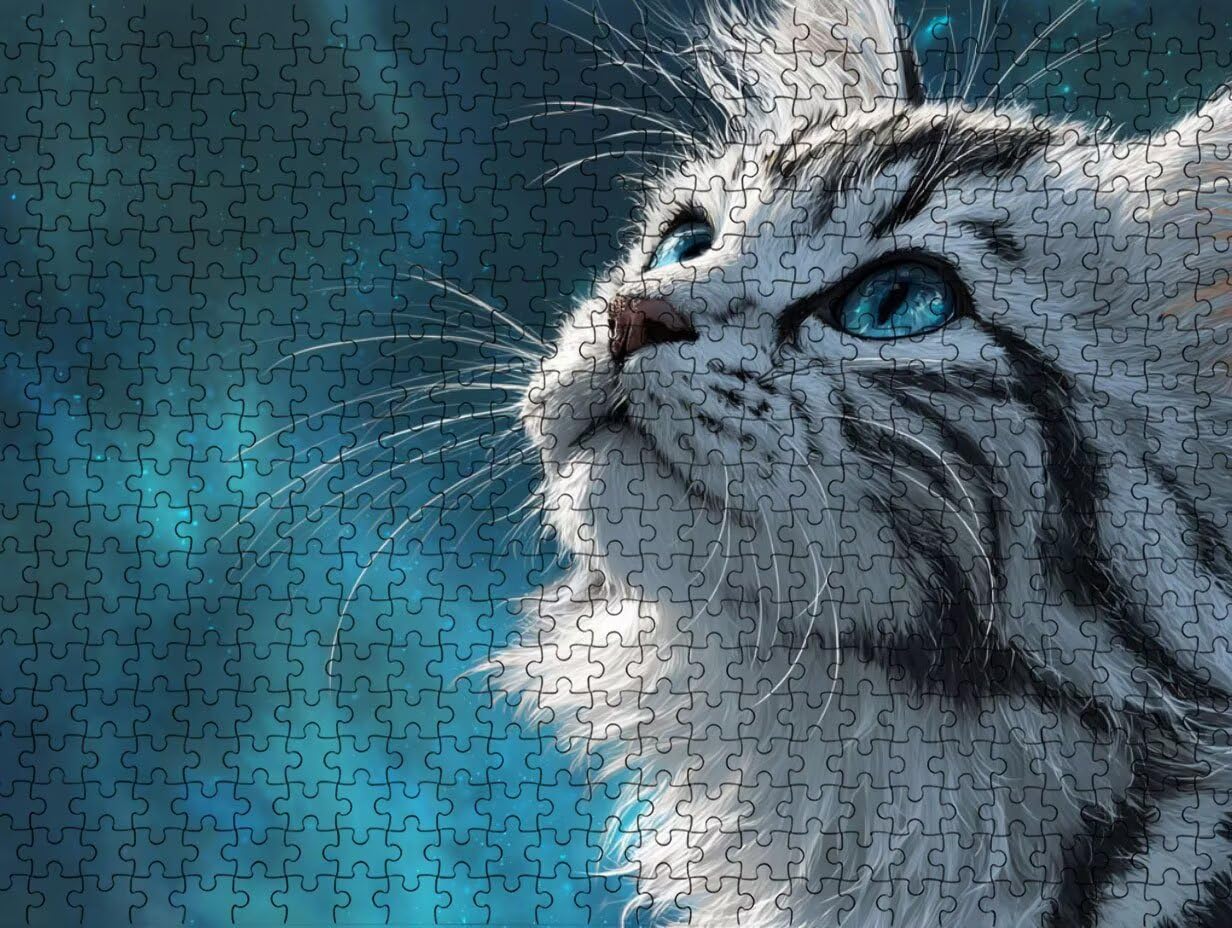 Puzzle de 4000 para Adultos, Tigre Blanco, Rompecabezas Clásicos YHPGL7-32