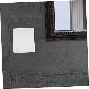 86 Type Waterproof Splashproof Box with Spring, Switch Protective Cover for Bathroom and Outdoor Electrical Outlet Protection