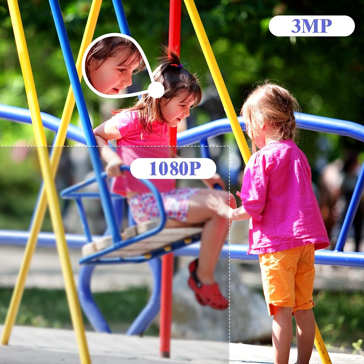 Grеаtеѕt Prоduсt 【8CH Expandable·Audio】 Security Camera System Wireless Outdoor, 8 Channel 1080P NVR with 1TB Hard Drive, 4Pcs 1080P CCTV Cameras for Home,OHWOAI Surveillance Video Security System,Outdoor IP Cameras