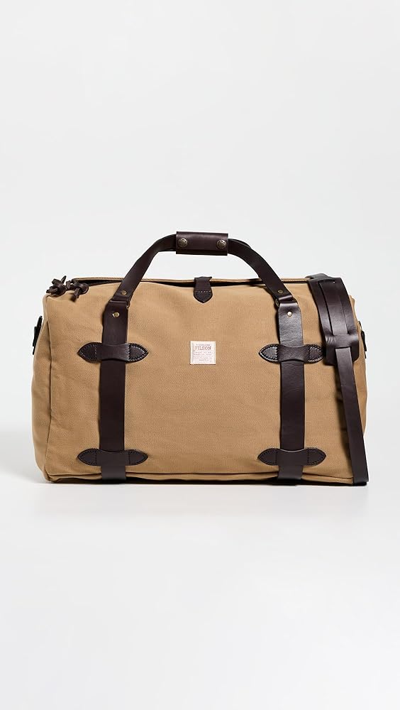 Amazon.com | Filson Men's Medium Rugged Twill Duffle Bag, Tan, One