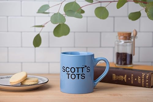Miniatura 5 de Silver Buffalo The Office Scott's Tots - Taza de café de cerámica, 14 onzas