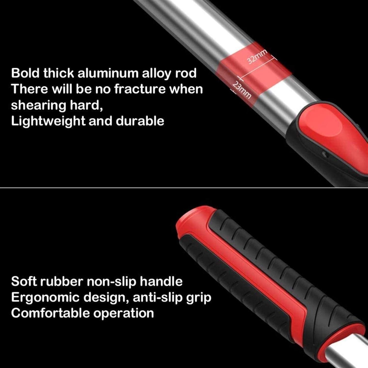 Pruning Shears,Garden Loppers Long Handle Telescopic Anvil Loppers,Landscaping Rough Dead Tree Pruning Tool,Extendable 69-103Cm Garden Pruner