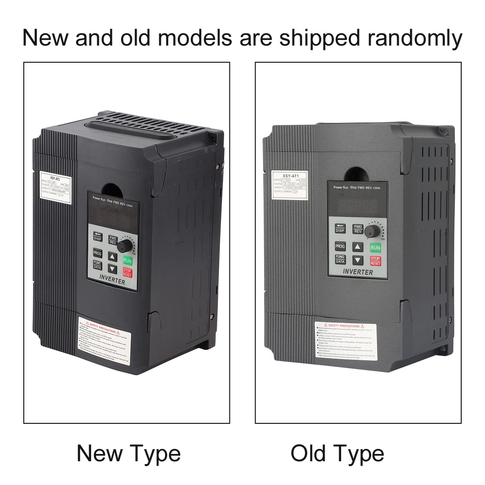 FTVOGUE Azionamento a Frequenza Variabile, Regolatore di velocità VFD PWM per Motore CA Trifase da 1,5 KW, Ingresso Monofase CA 220 V, Uscita da 0 a 400 Hz, Avvio Rapido per Officine e Macchine