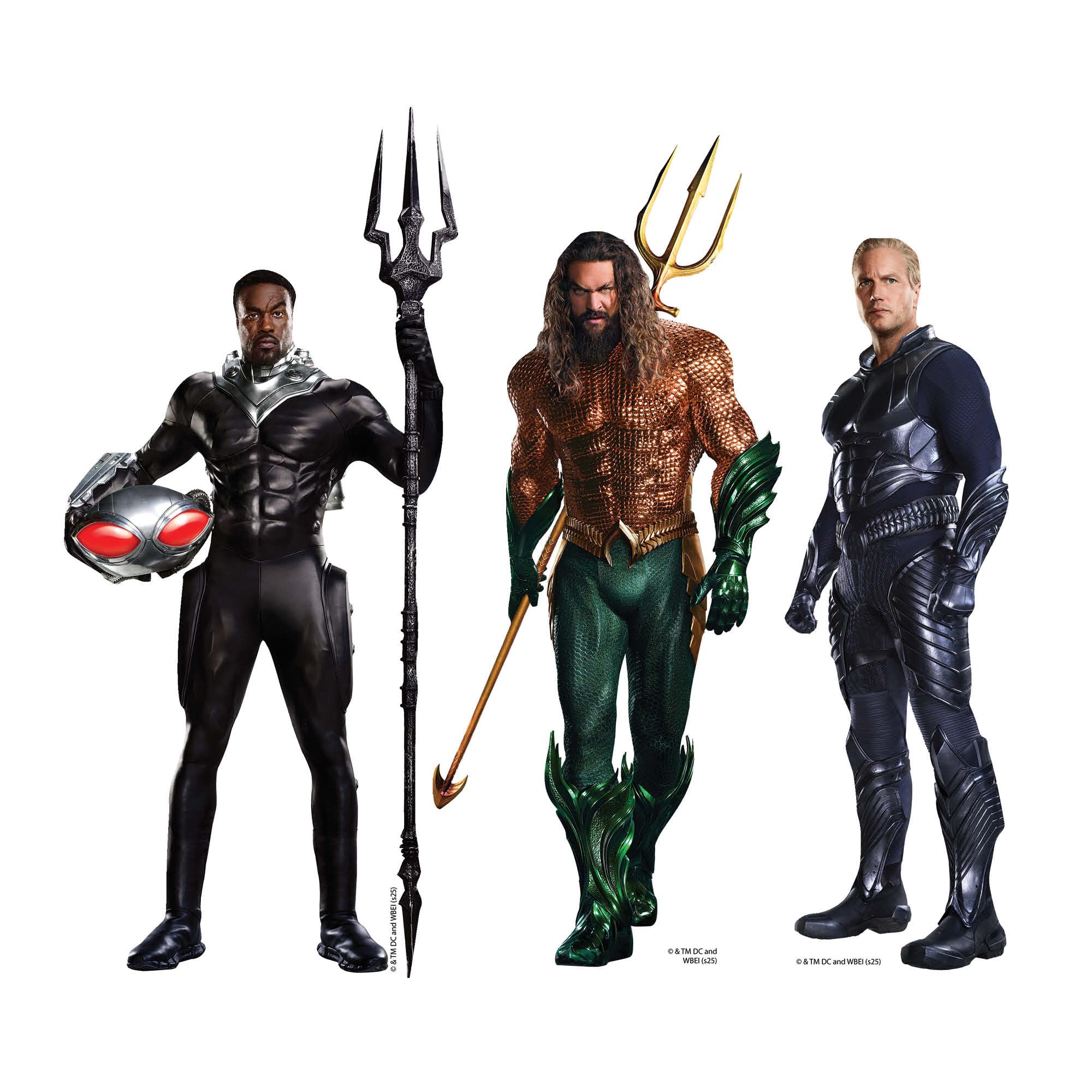 Star Cutouts SC4727 Aquaman Jason Momoa Shelf Top Pack Cardboard Cutouts Height 31cm