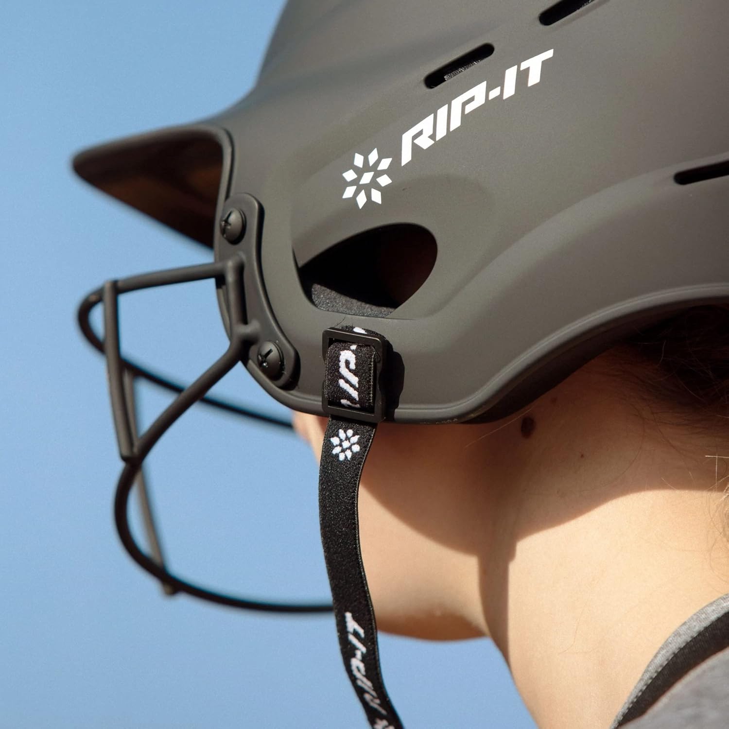 RIP-IT | Vision Pro Softball Batting Helmet | Matte | Lightweight Womens Sport Equipment : Baseball Batting Helmets : Sports & Outdoors