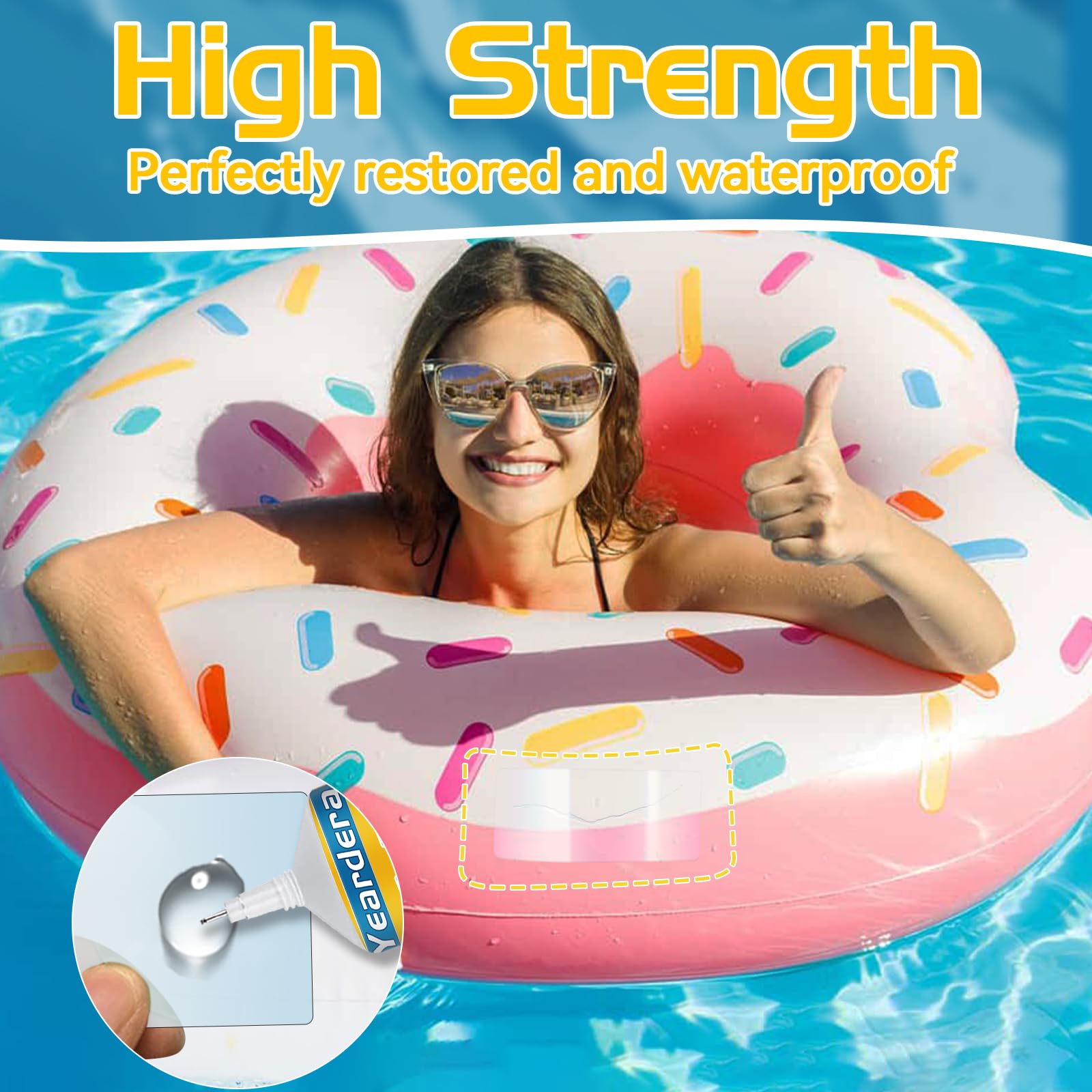 Inflatable Patch Intex Repair Pool Puncture Repair Vinyl Pool