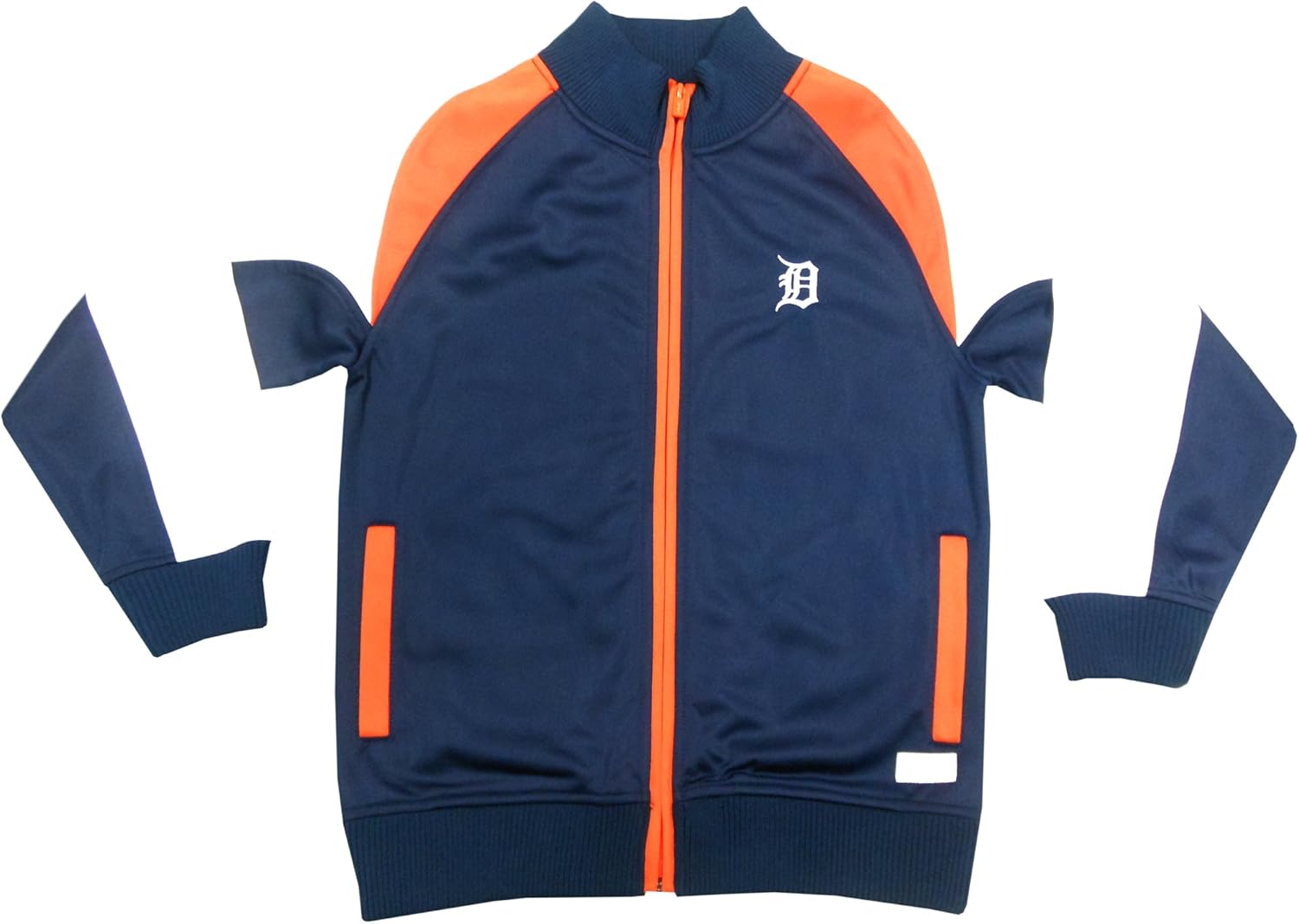 MLB Girl's Mock Neck Track Jacket