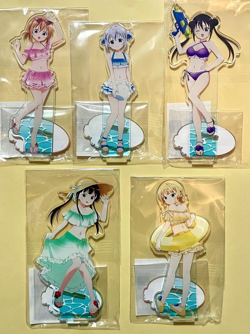 Amazon.co.jp: “ご注文ココア、チノ、リゼ、千夜、シャロ 「水着 