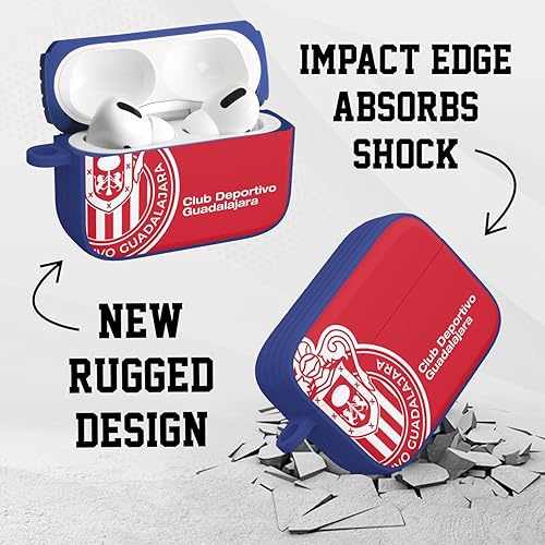 Vista 17 de AFFINITY BANDS Club America HDX - Funda compatible con Apple AirPods Pro (clásico)
