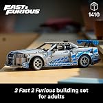 LEGO Technic 2 Fast 2 Furious Nissan Skyline GT-R (R34) voiture - Kit DIY et ensemble de construction pour adultes - Modèle de voiture de rue collectible avec fonction de dérapage - Cadeau pour les passionnés de voitures et les fans de films - 42210