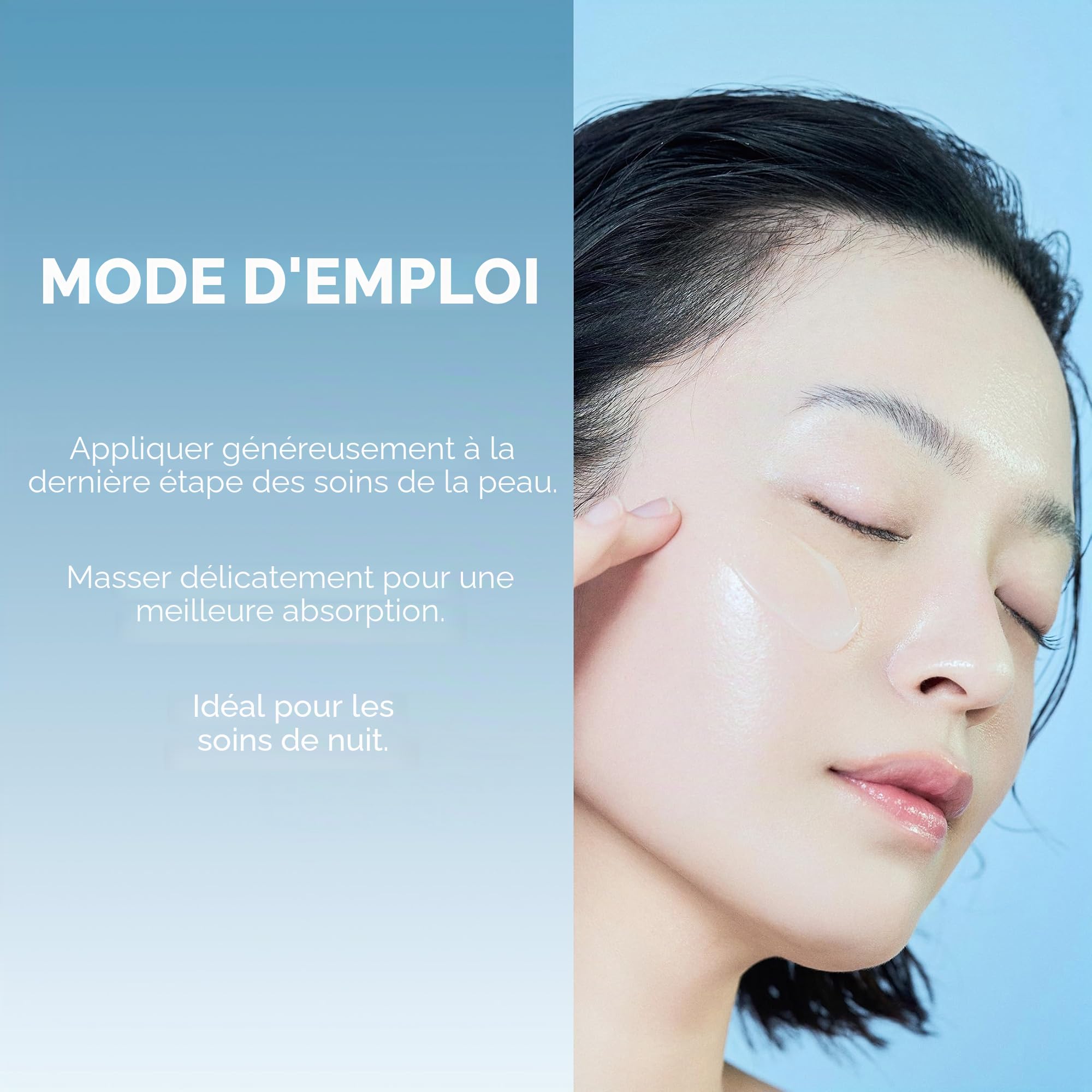 SKIN1004 SKIN 1004 Madagascar Centella Hyalu-Cica Pack de Nuit 100 ml | Masque facial de nuit coréen éclaircissant et anti-âge avec acide hyaluronique, niacinamide, Centella Asiaatica