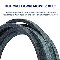 Vista 2 de Correa de transmisión de cortacésped de 50 pulgadas compatible con Toro TimeCutter 119-8820 120-3892 SS5000 SS5060 MX5060 74630 74361 74632 74635