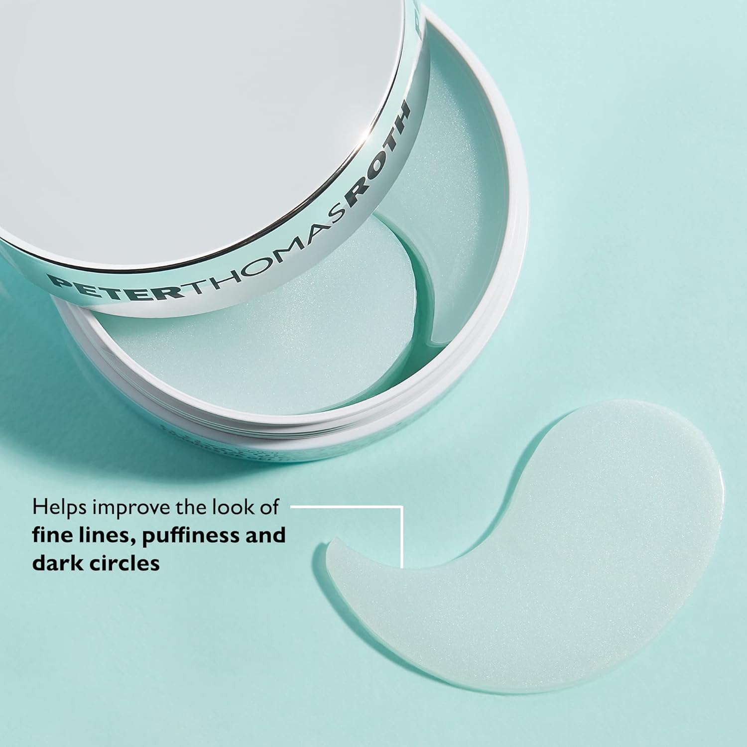 Peter Thomas Roth | Water Drench Hyaluronic Cloud Hydra-Gel Eye Patches | Hyaluronic Acid Under-Eye Patches for Fine Lines, Wrinkles and Puffiness : Beauty & Personal Care