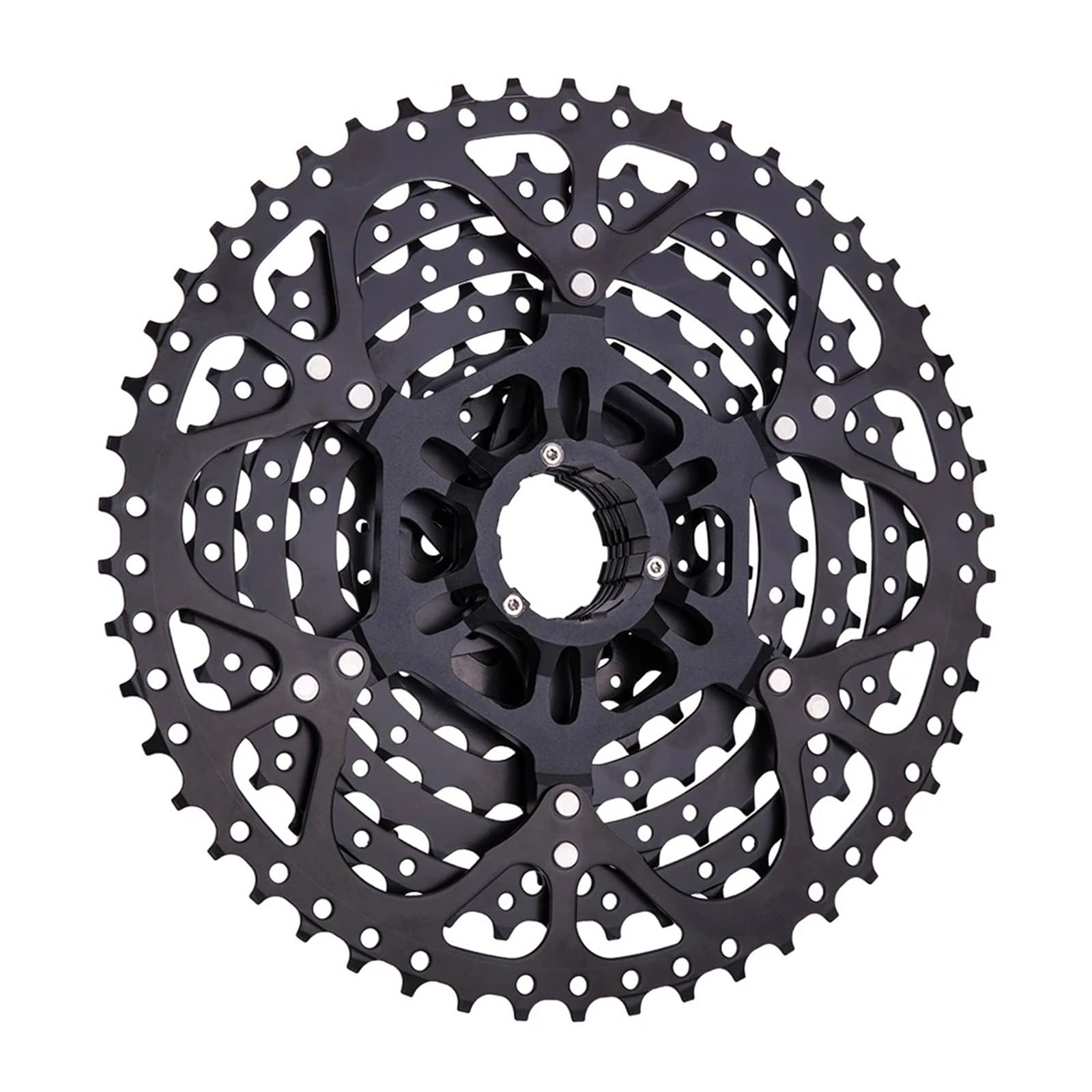 Cassettes y piñones Compatible con Cassette de Bicicleta montaña ZTTO 9 velocidades, 11-50T, relación Amplia, Rueda Libre M430, M4000 y M590 Cassette de Piñones