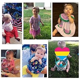 40PCS Baby Girls Fine Hair Clips 1.75Inch Grosgrain Ribbon Hair Bows Snap Hair Clips Barrettes Handmade Hair Accessories For Girls Newborns Infants Toddlers