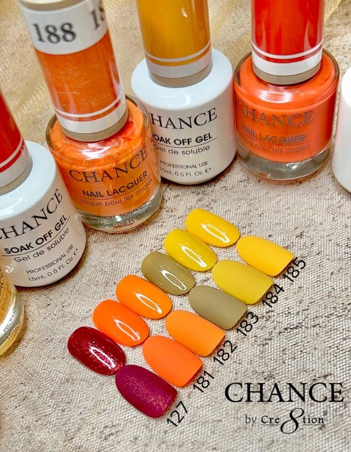 Miniatura 2 de Chance Matching - Gel de color y laca de uñas de 0.5 onzas, 36 colores, colección de otoño (235)