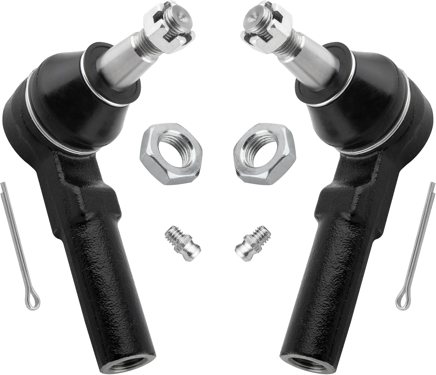 2pcs Outer Tie Rod End ES3349 for 1996-2007 for Ford Taurus, Front Tie Rod End Outer for 1996-2005 for Mercury Sable, Steering Tie Rod End Kit