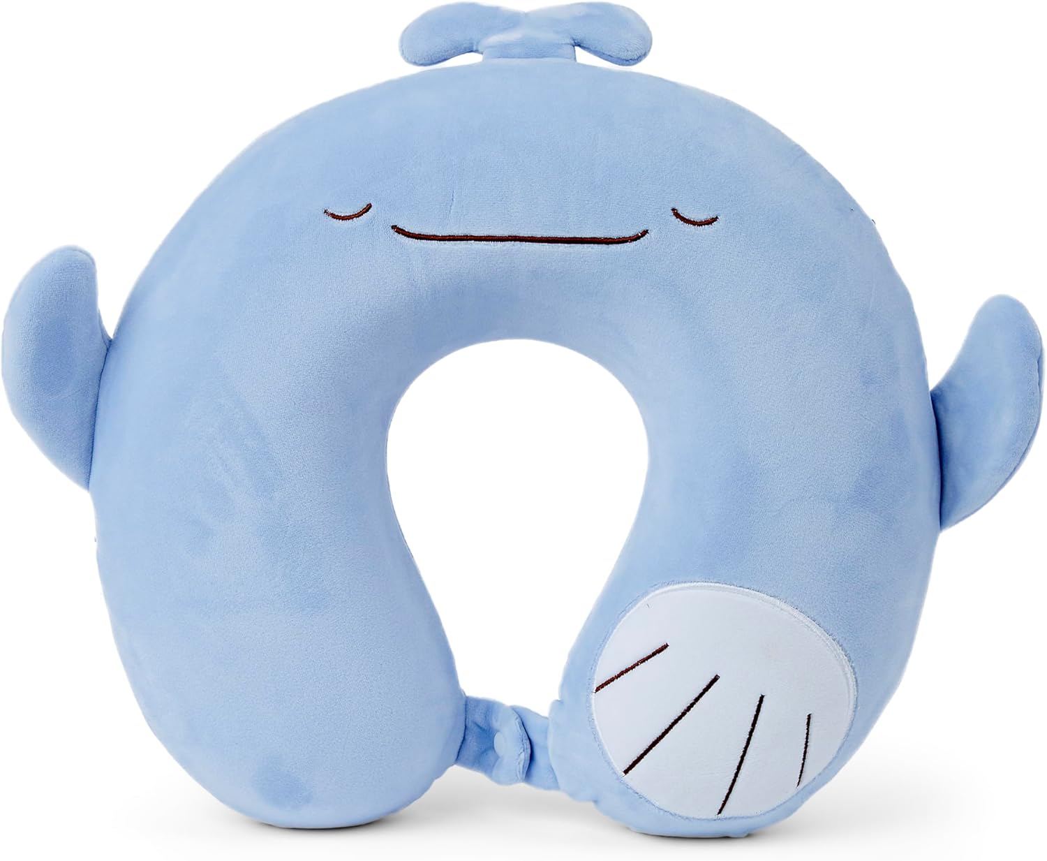 Mousehouse Gifts – Blue Owl Memory Foam Travel Pillow, Plush Neck Support for Kids and Adults (Whale)