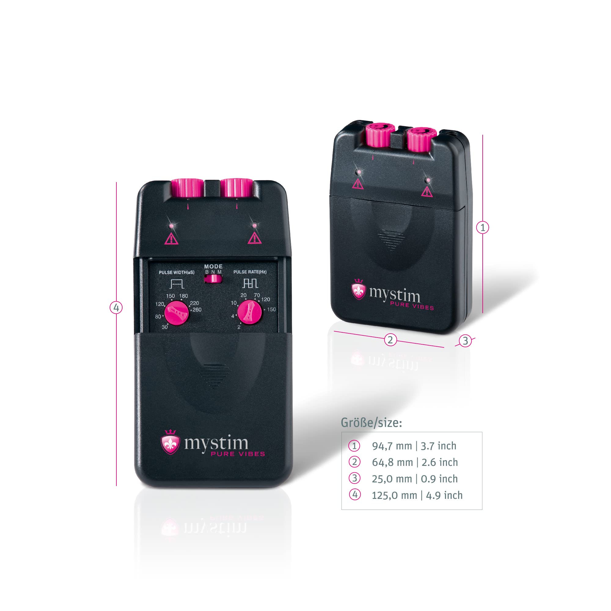 Mystim Pure Vibes Analogue Nerv Stimulador - 1 unidad