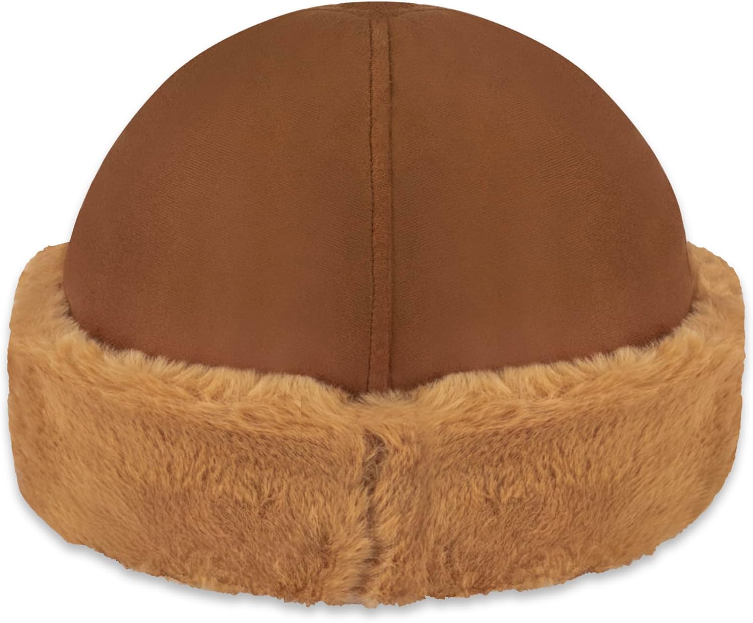 Isotoner Women's Water Repellent Microsuede Cap with Faux Fur Trim