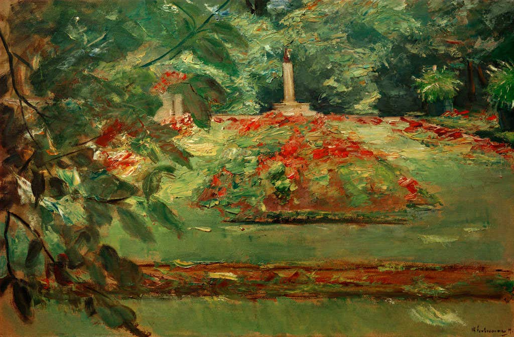 Tableau Toile Encadrée - Wannseegarten De Max Liebermann - Style Impressionniste - Prêt à Accrocher