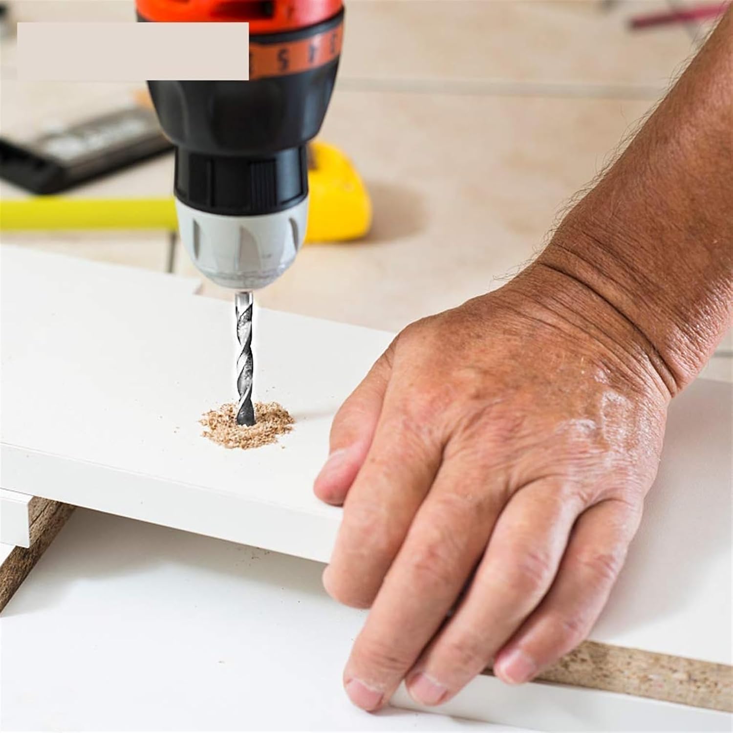 1PC 2mm-16mm Extra Long 250mm Metal Wood Plastic HSS Twist Drill Bit (Size : 15mm)