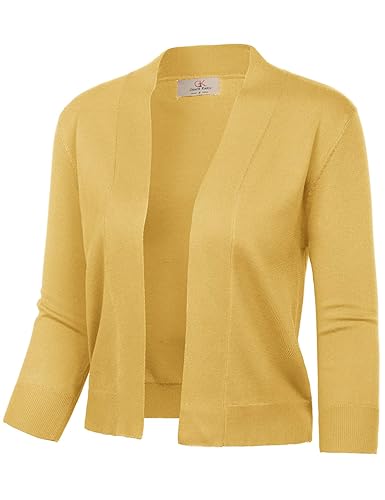 GRACE KARIN Women Cardigan Sweaters Lightweight Knit Cropped Cardigans Trendy