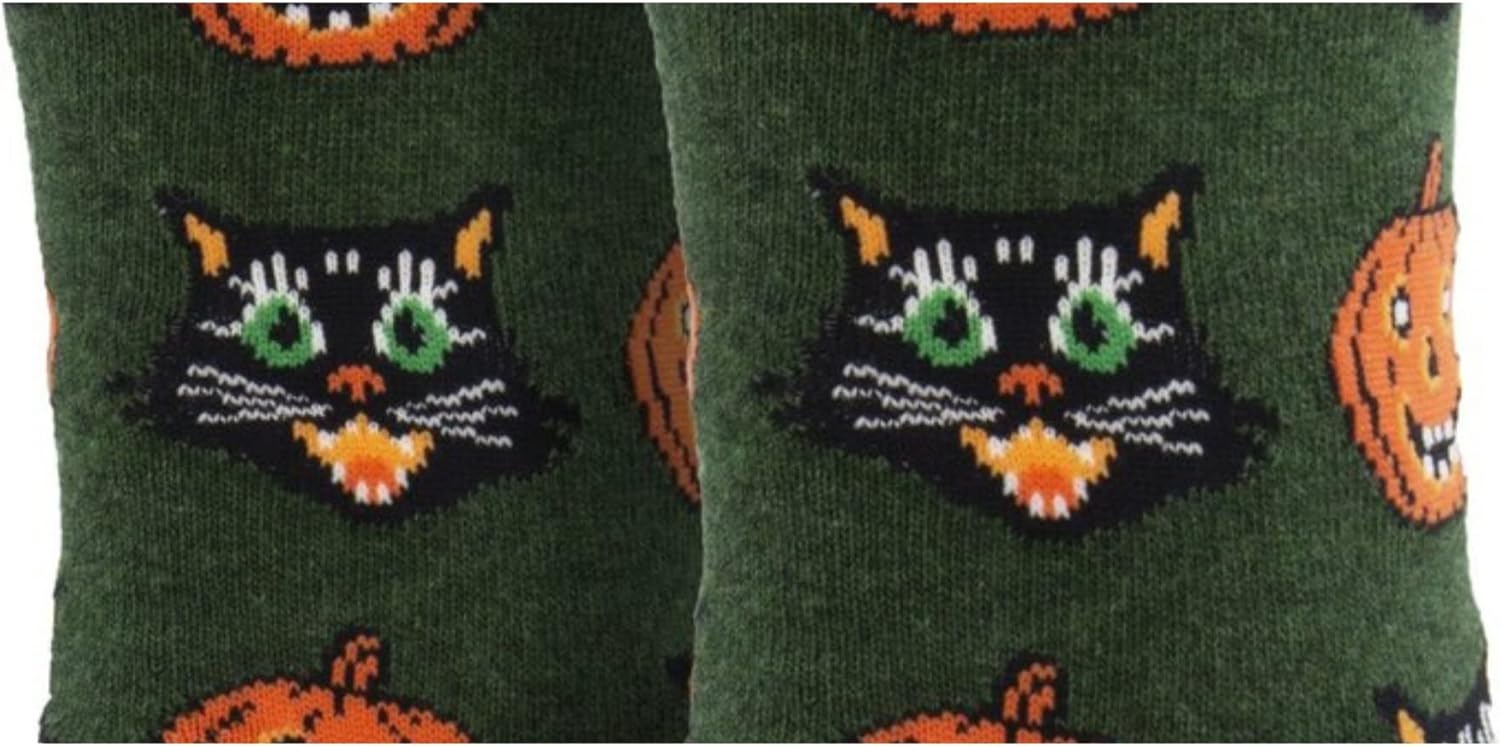 Socksmith Men's Vintage Halloween Crew Socks - Image 2