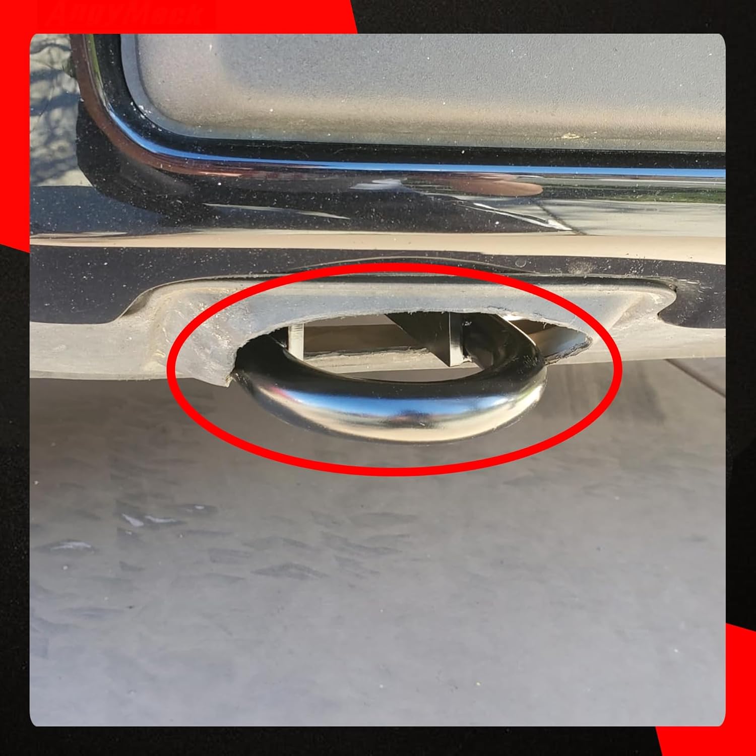 Front Bumper Tow Recovery Hooks Compatible with 2009-2021 Ford F-150, 4x4 Off-Road Recovery Kit, Pair of Steel Towing Hooks with Mounting Hardware, Replaces FL3Z-17A954-C