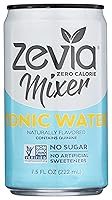 Vista 1 de ZEVIA, SODA, TONIC WATER, ZERO CAL - 7.5 onzas líquidas (paquete de 24)