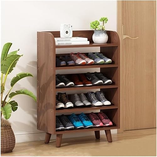 WANGHAI2024M Entryway Shoe Rack 4/5/6 Tier Wood Shoe Rack Organizer, Freestandin