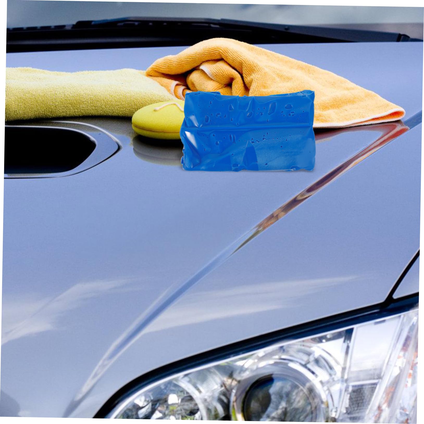 OUNONA 5 Scatole Dell'autolavaggio Pulizia Dell'auto Kit Barra Di Argilla Barre Di Argilla Per Lavaggio Per Kit Di Dettagli Per Plastica Blue