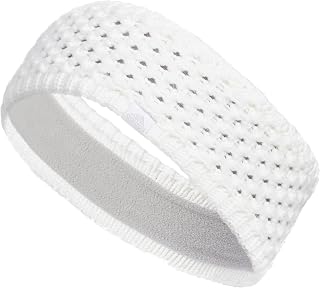 Diadema de punto Crestline para mujer, color blanco F23, talla única