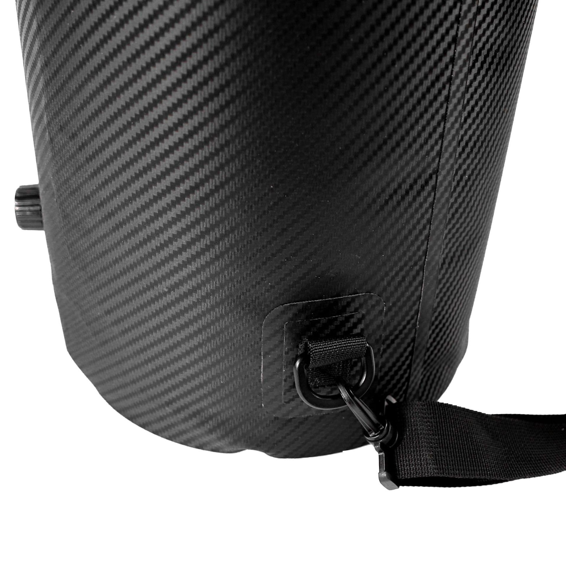 YakAttack 20 l Roll-Top-Trockensack mit Luftventil, Schwarz
