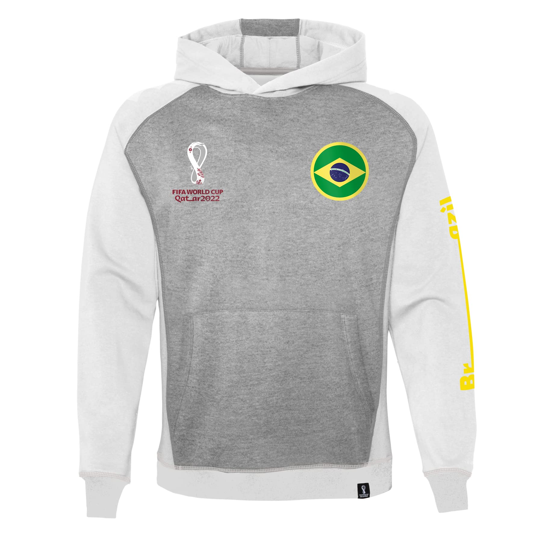 Sudadera con capucha FIFA para niños estilo raglán en contraste Outerstuff 4