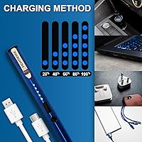 Vista 6 de FIGHTSENSE Pistola de aturdimiento resistente con linterna y spray de pimienta para hombres y mujeres con carga intolerable de 35,000,000 V