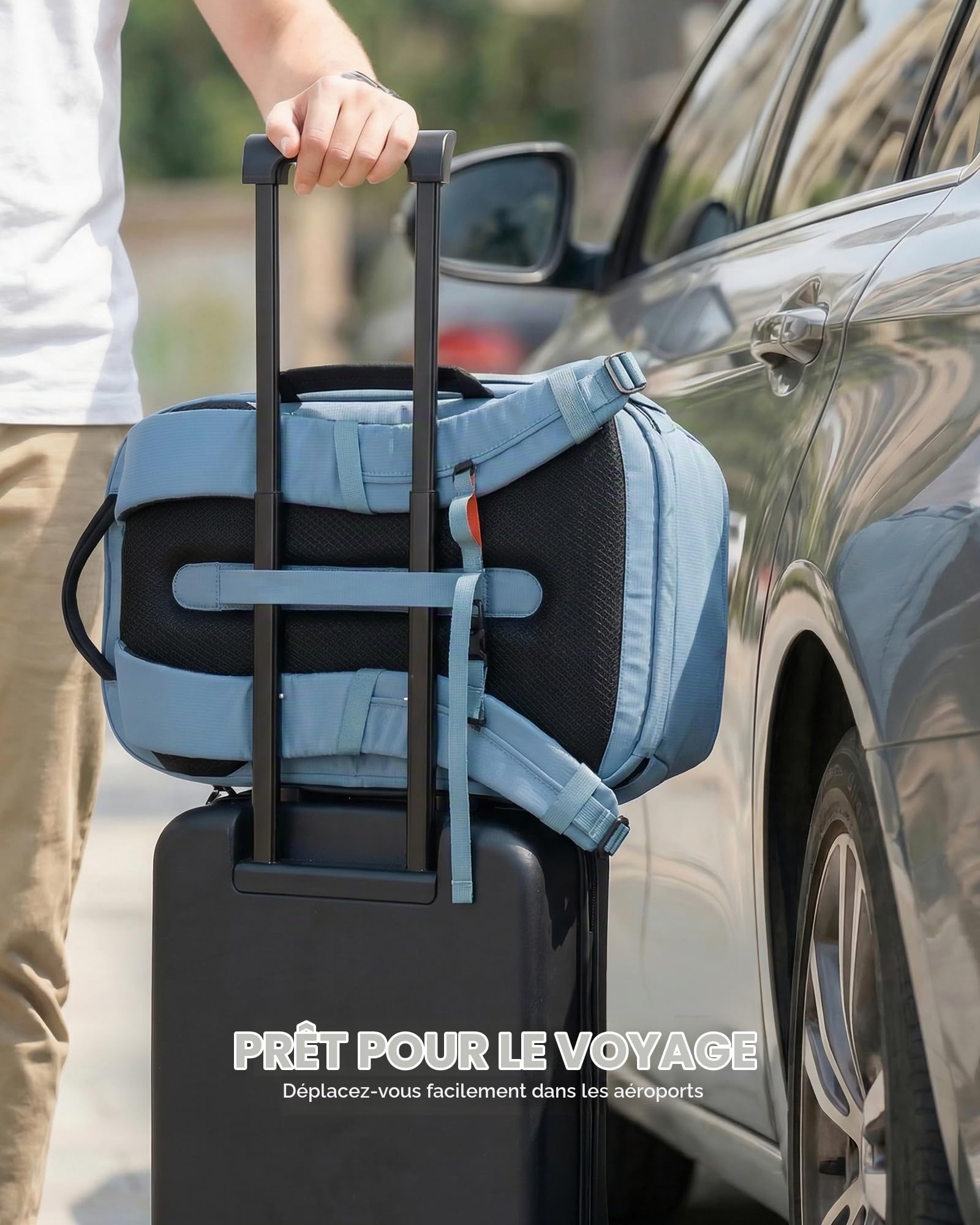 Tolaccea Sac à Dos Cabine Avion 32L Ordinateur 15,6" Voyage
