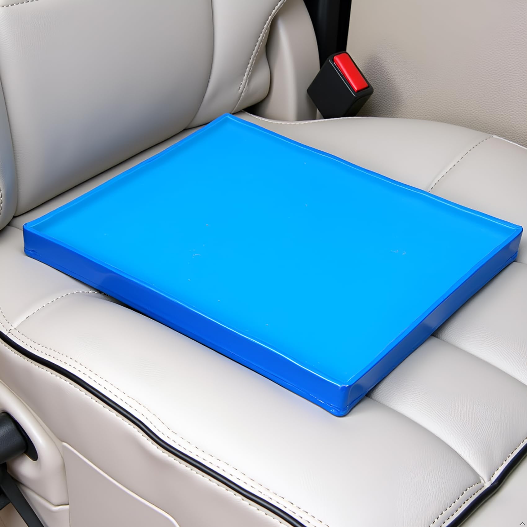 Motorcycle Seat Gel Pad Shock Absorption Mats Comfort Pad Soft Cooling Reduce Fatigue Pad Cushion for Seat Office Chair Car Wheelchair Saddles (20 x 20 x 2cm)