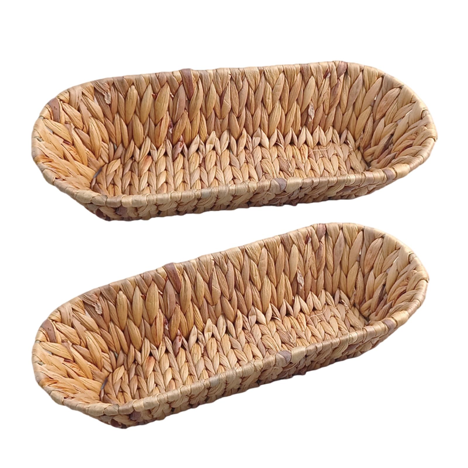 Decorative Handcraft Basket for Storing Bread Pastries Flatware and Household Accessory Grass Fruit Basket