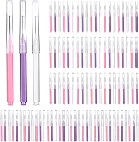 Vista 9 de Patelai 100 piezas de cepillos para limpiador, cepillo interdental, palillo de dientes, cabezal de hilo dental, hilo dental, higiene dental, hilo