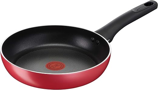 Lagostina Cucina Mediterranea Padella Antiaderente in Alluminio Ø 24 cm, Pentola Induzione, Gas e Forno, Rivestimento Titanium Easy, Manico Ergonomico in Bakelite