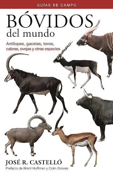 Bovidos del Mundo - Guias de Campo: Antilopes Gacelas Toros Cabras Ov