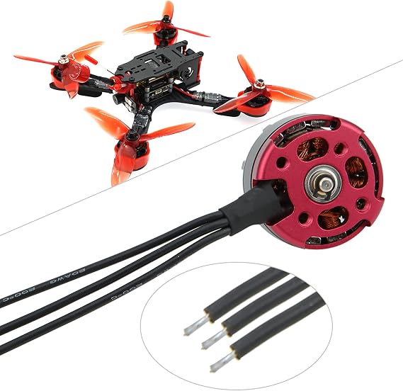 2200Kv Brushless Motor Emax Rs2205 Rs2205 2300Kv 2205 Cw Ccw Brushless Motor Part For Fpv Racing Quadcopter (CW)