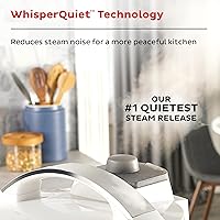 Vista 7 de Instant Pot PRO Max Wi-Fi Smart 10-in-1 Pressure Cooker, Steamer, Saute, Warmer, Rice Cooker, Yogurt Maker, Sous Vide, Baker, NutriBoost - Includes