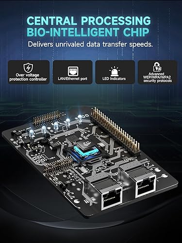 Miniatura 5 de Amplificador de señal WiFi para el hogar, repetidor WiFi de largo alcance, enrutadores inalámbricos, amplificador de señal, WiFi de malla 15 veces