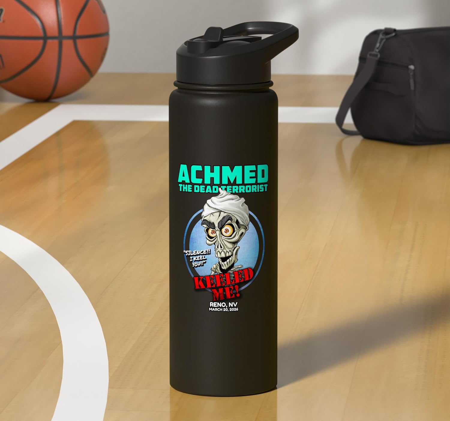 Achmed The Dead Terrorist Reno, NV (2026) Stainless Steel Insulated Water Bottle