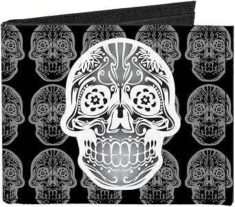 Buckle-Down Men's Canvas Bifold Wallet - Dinosaur Print, 4.0"x3.5" (Made In USA) - View #8